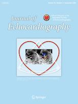 Journal of Echocardiography cover image